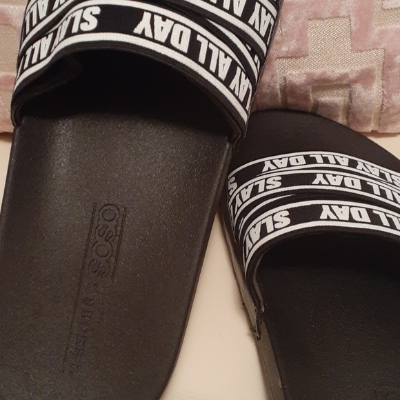 Slay All Day ASOS Slides - Picture 4 of 4